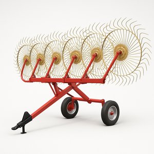 Finger Wheel Rakes (Hay Rakes)