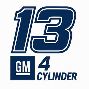 Number 13 (#13) GM 4 Cylinder