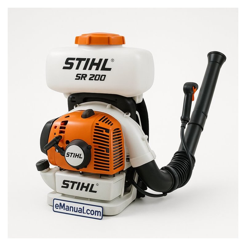 Stihl SR200 Backpack Sprayer Workshop Service Repair Manual PDF Download