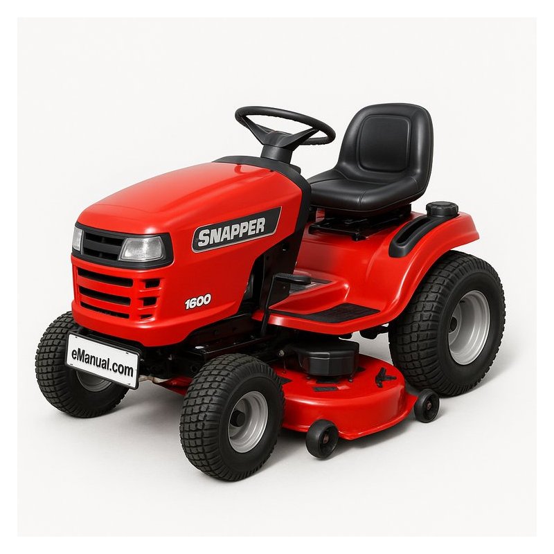 Snapper Tractor 1600 1650 1855 Workshop Service Repair Manual PDF Download