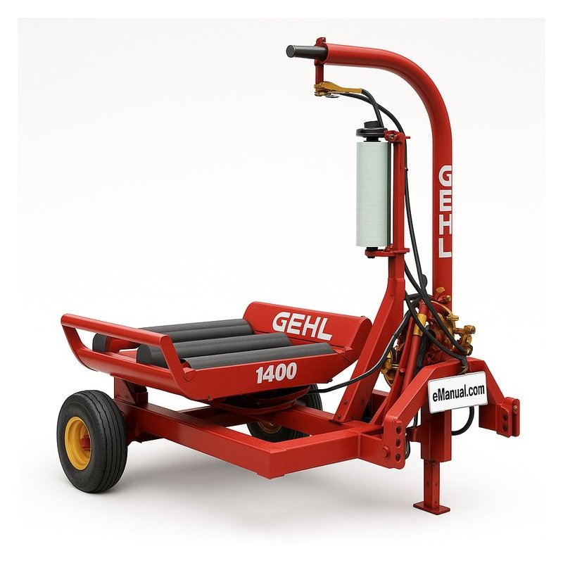 Gehl 1400/1800 Quick Wrap Parts Catalog PDF Download