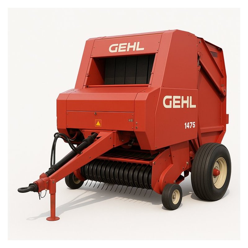 Gehl 1475 1875 Variable Chamber Round Baler Parts Catalog PDF Download