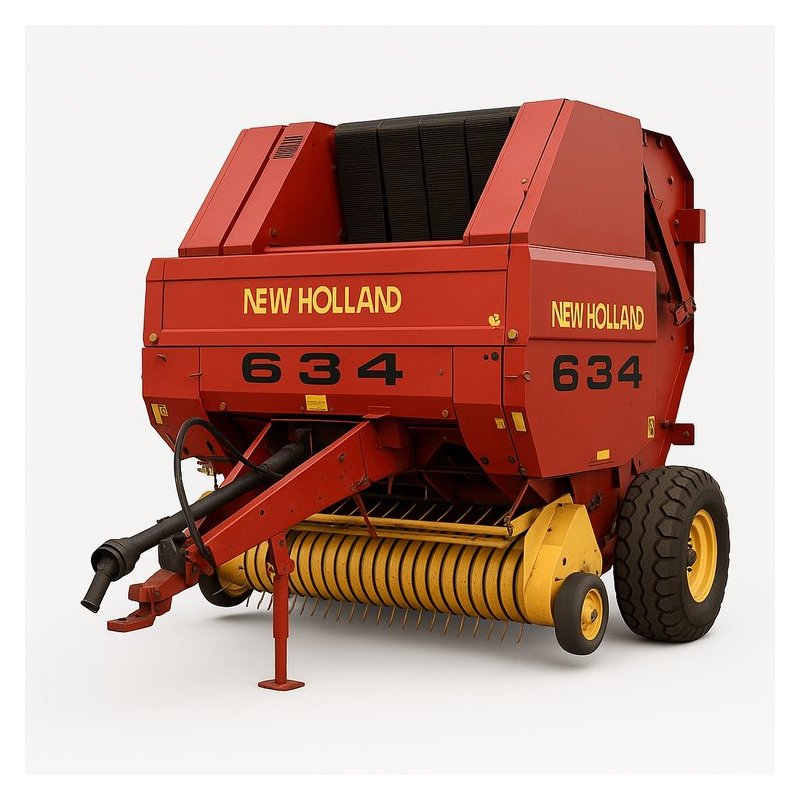 New Holland Round Baler 634 Operators Owners Manual PDF Download