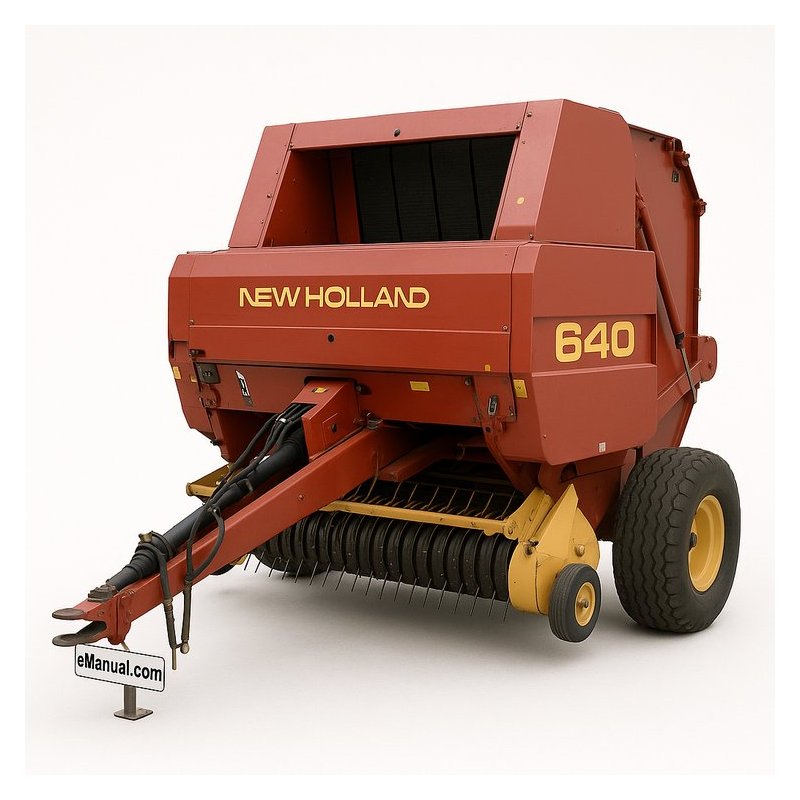 New Holland Bale Command for Twine/Net Wrap 640 650 660 Round Baler Owners Manual PDF Download