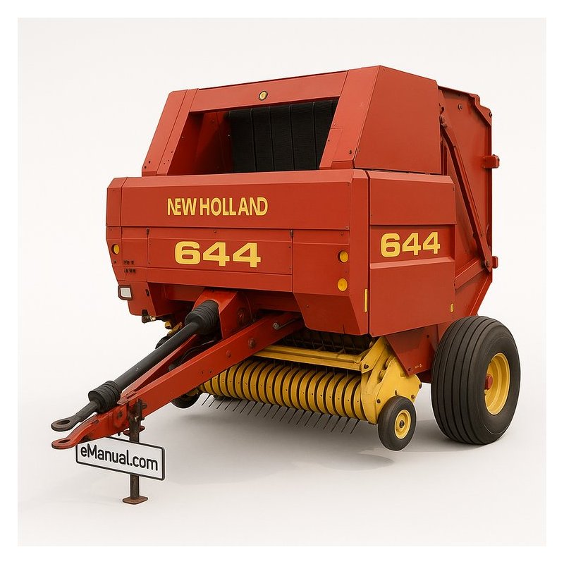 New Holland 644 Round Baler Workshop Service Repair Manual PDF Download