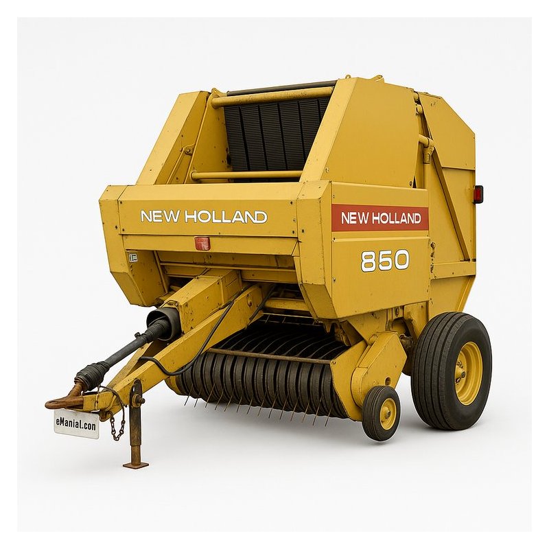 New Holland 850 Round Baler Owners Owners Manual PDF Download
