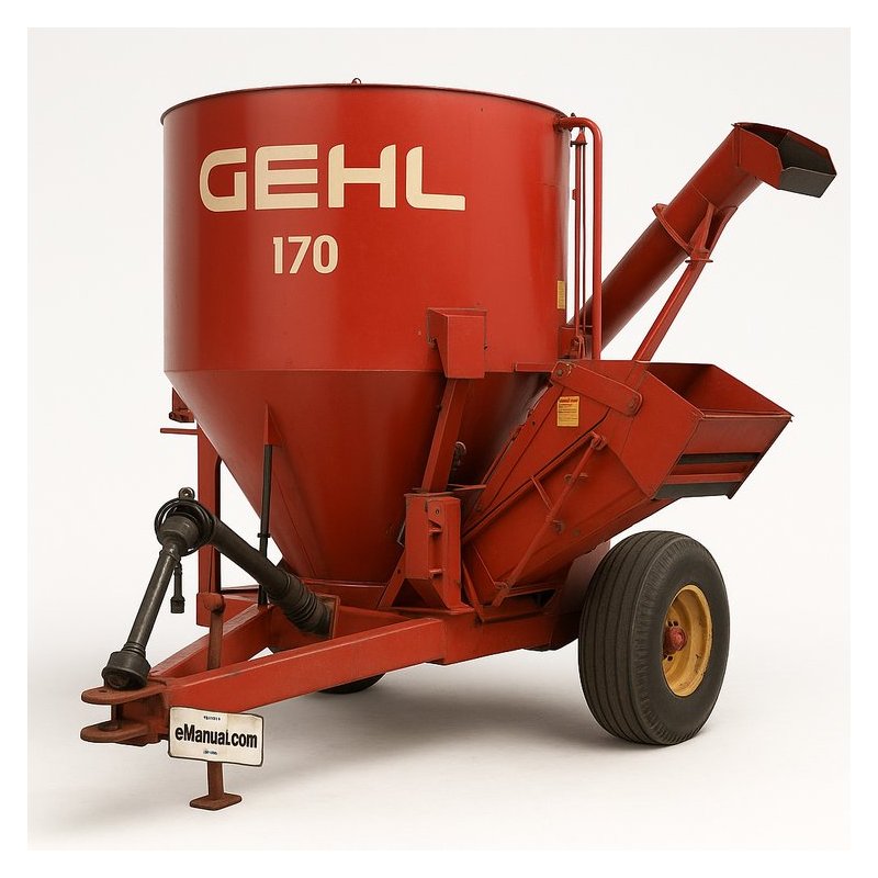 Gehl 170 Mix All Parts Catalog PDF Download