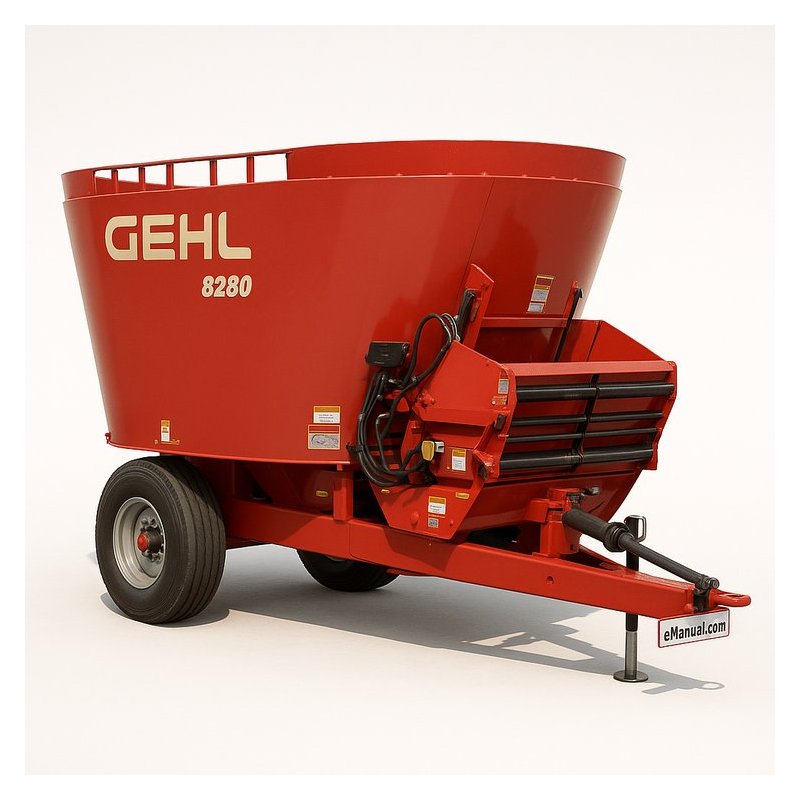 Gehl 8280/8285/8330/8335 Mixer Feeders Parts Catalog PDF Download