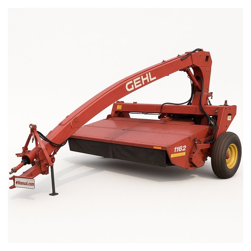 Gehl 1162/1165 Disc Mower Parts Catalog PDF Download