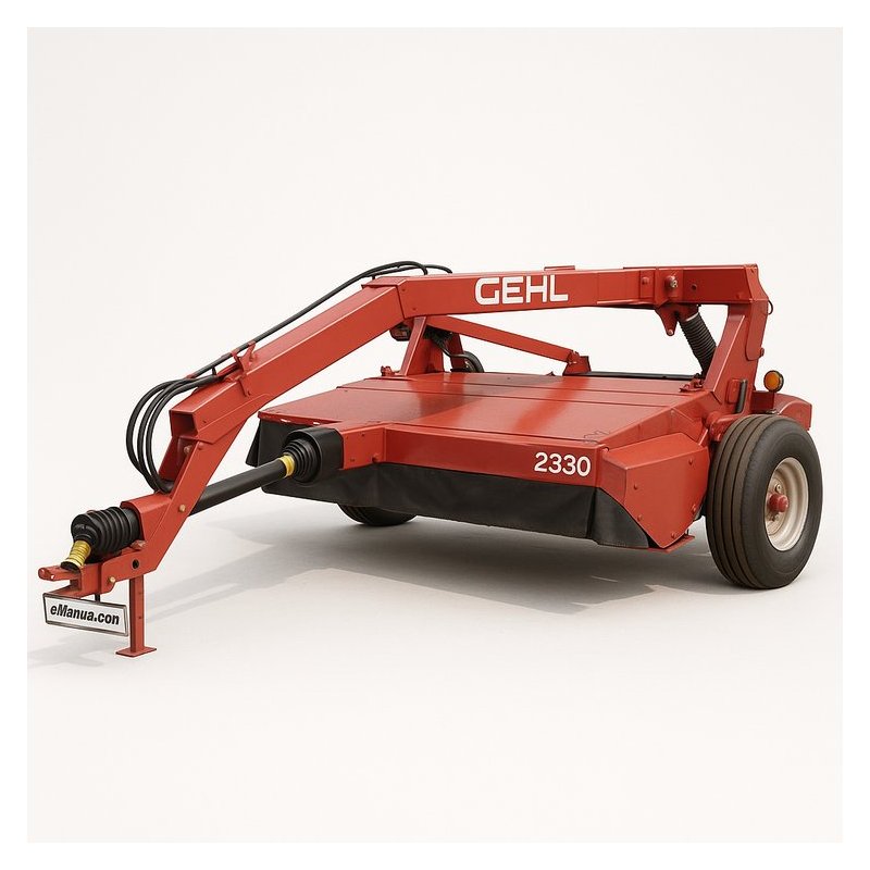 Gehl 2330 Disc Mower Conditioner Parts Catalog PDF Download