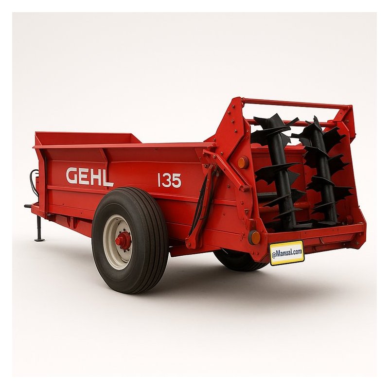 Gehl 135 Mix-All Parts Catalog PDF Download
