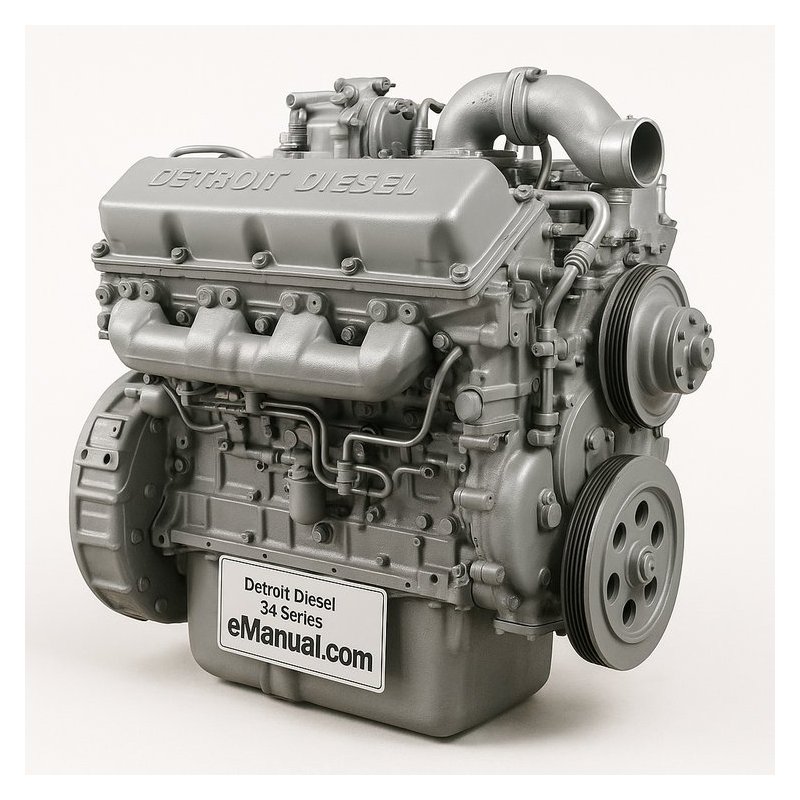 Detroit Diesel 92 Series 6V92 8V92 Engine Workshop Service Repair Manual PDF Download