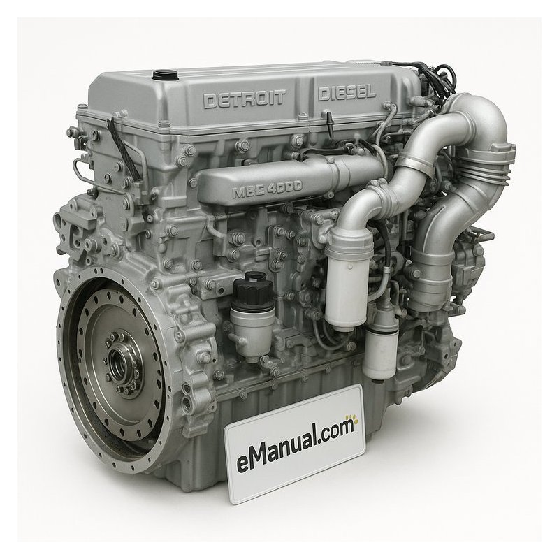 Detroit Diesel Mbe 4000 12.8L Diesel Engine Workshop Service Repair Manual PDF Download