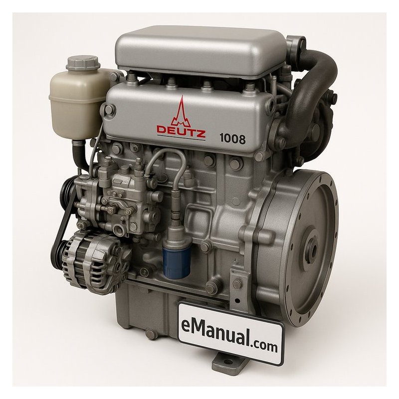 Deutz F3M 1008 Engine Workshop Service Repair Manual PDF Download