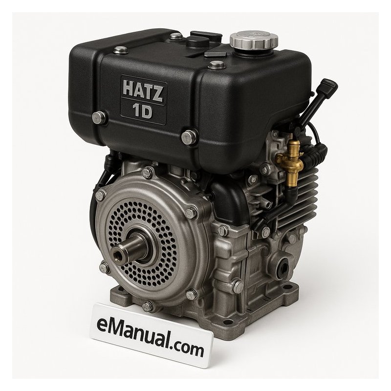 Hatz 1D Series Diesel Engine Workshop Service Repair Manual PDF Download