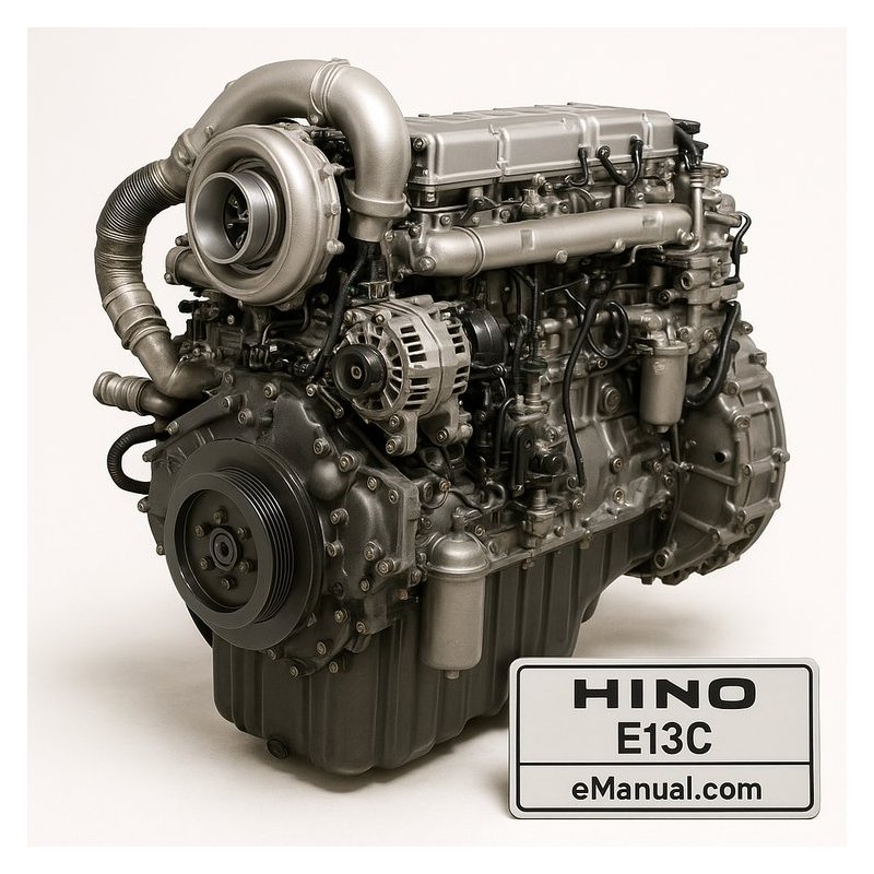 Hino E13C Engine Workshop Service Repair Manual PDF Download