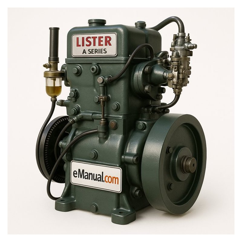 Lister AA1 AC1 AD1 AD2 Engine Workshop Service Repair Manual PDF Download