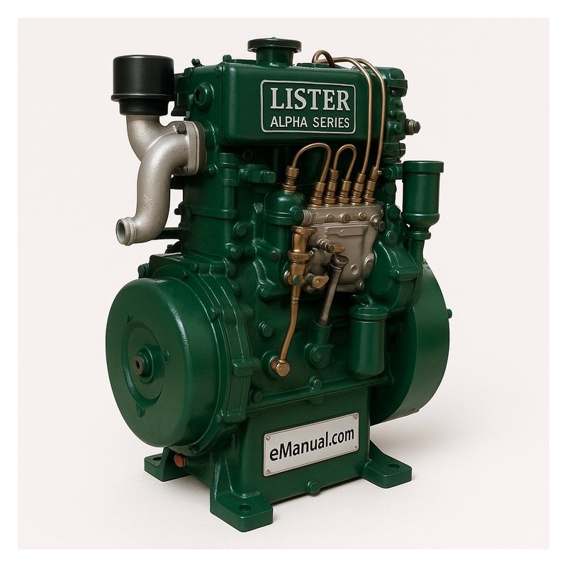 Lister Petter Lpa Lpw Lpwt Lpws and Lpwg Alpha Series Workshop Service Repair Manual PDF Download