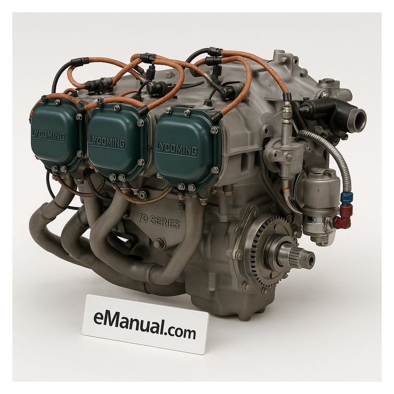 Cessna172N Lycoming 0-320H 76 Series Overhaul Workshop Service Repair Manual PDF Download