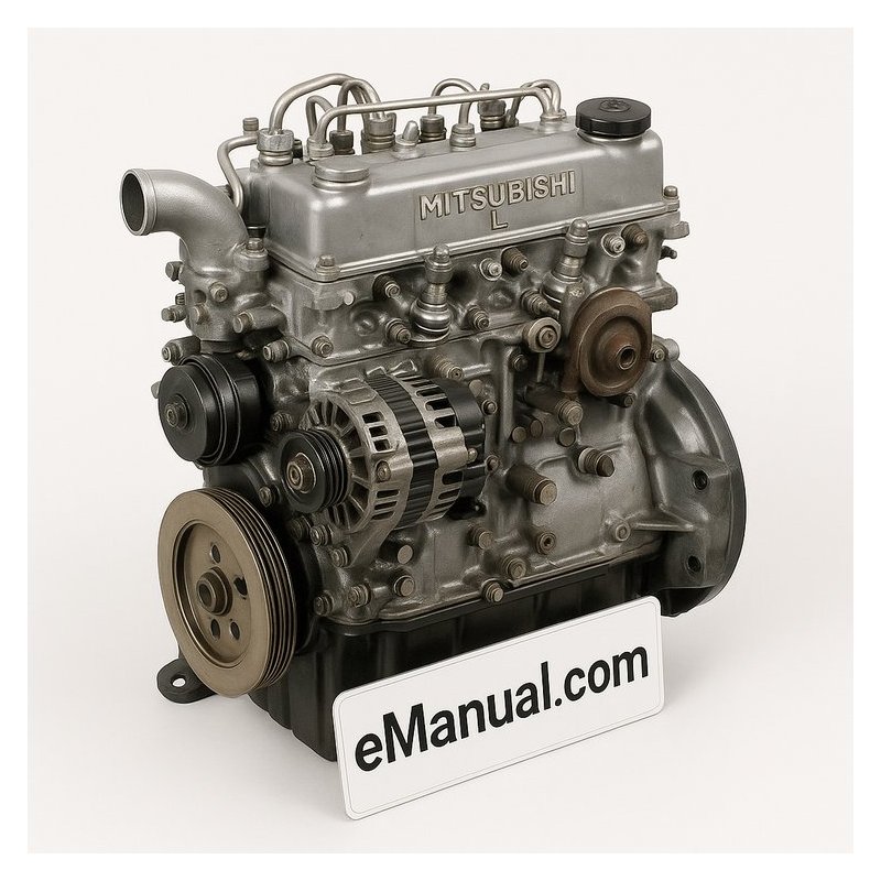 Mitsubishi L-Series (L2A L2C L2E L3A L3C L3E) Diesel Engine Workshop Service Repair Manual PDF Download
