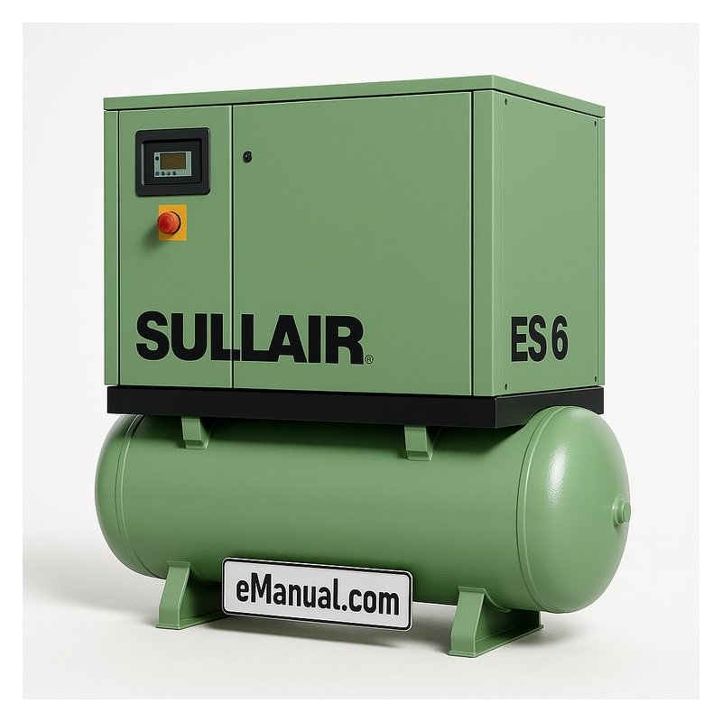 Sullair Es 6 Air Compressor Parts Catalog PDF Download