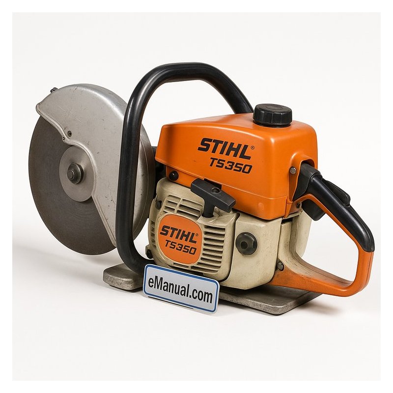 Stihl TS350 Workshop Service Repair Manual PDF Download