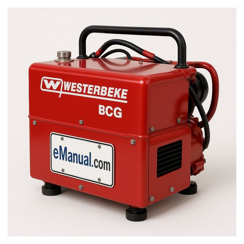 Westerbeke Carbureted Gasoline Generators 4.5 Kw Bcg-60 Hz Marine Gasoline / Workshop Service Repair Manual PDF Download