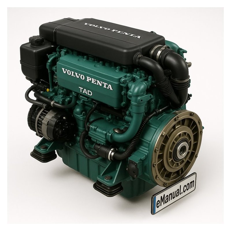 Volvo Penta TAD1631GE Operator Workshop Service Repair Manual PDF Download