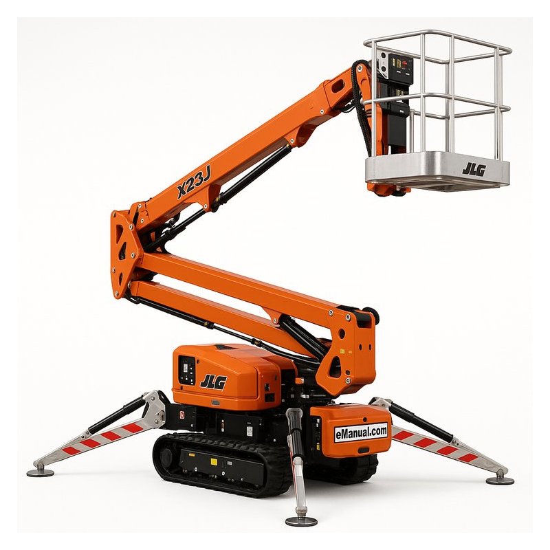 Jlg Compact Crawler Booms X23J (P/N 3121282) Parts Catalog PDF Download