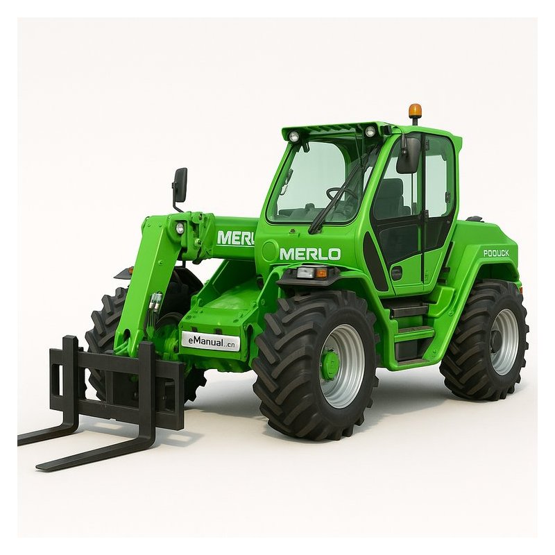 Merlo P60.10K Lift Truck 3 Set Parts Operators Workshop Service Repair Manual PDF Download