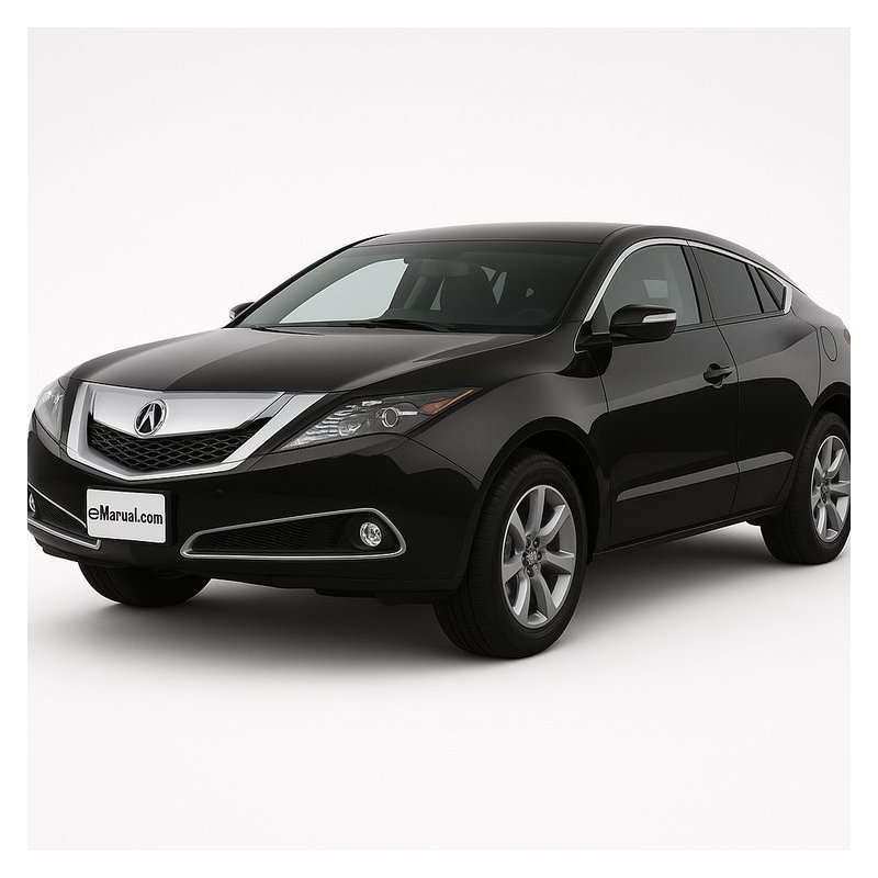 2010 Acura Zdx Workshop Service Repair Manual PDF Download