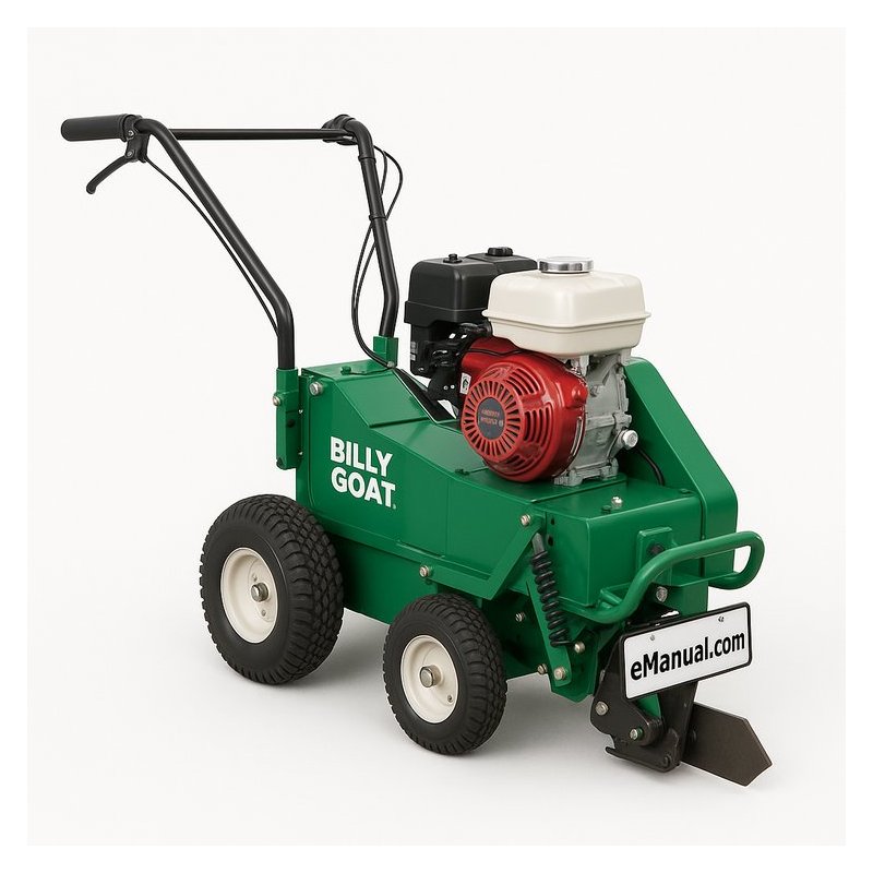 Billy Goat SC120H Sod Cutter Operating & Safety Instructions PDF Download