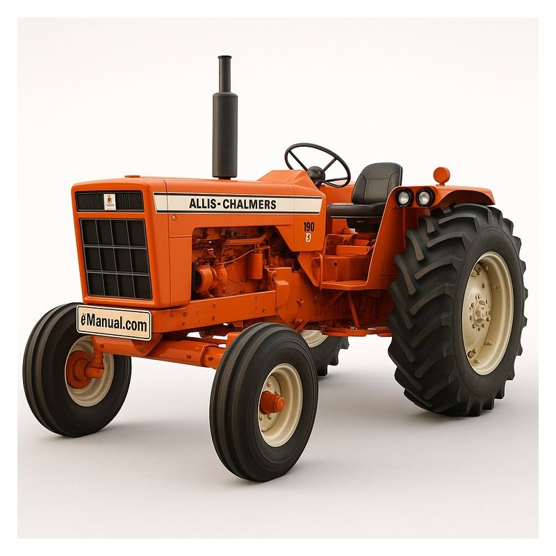 Allis Chalmers Model 190XT Tractor Workshop Service Repair Manual PDF Download