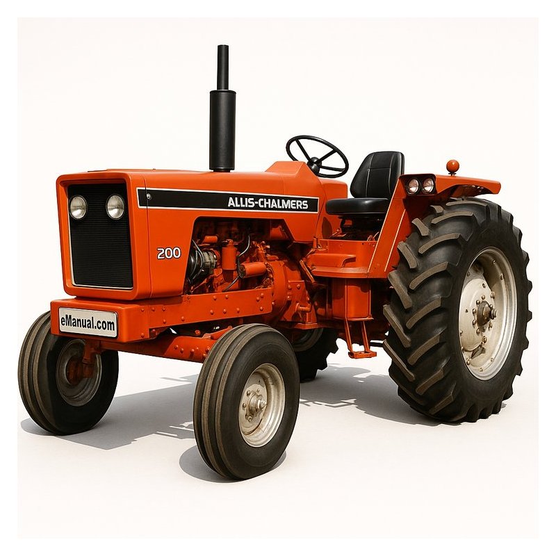Allis Chalmers Model 200 Tractor Workshop Service Repair Manual PDF Download