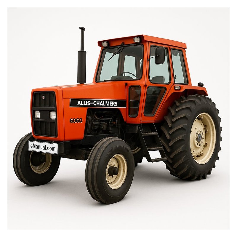 Allis Chalmers Model 6060 Tractor Workshop Service Repair Manual PDF Download