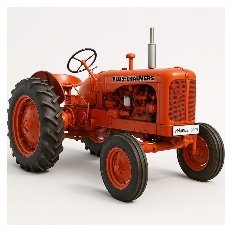 Allis Chalmers Model WD45D Tractor Workshop Service Repair Manual PDF Download