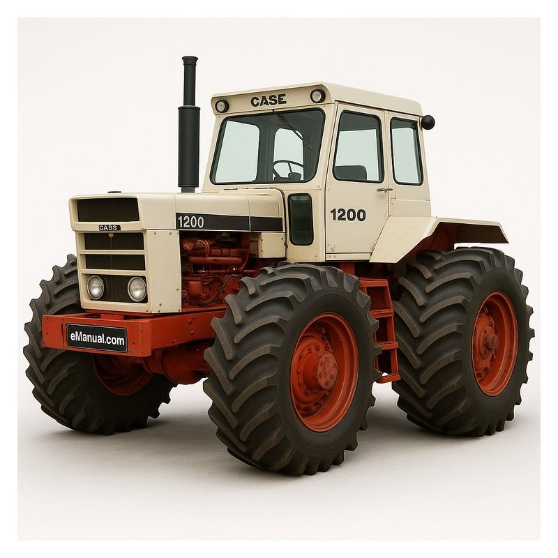 Case 1200TK Tractor Before Sn 9806101 C917R1 Parts Catalog PDF Download