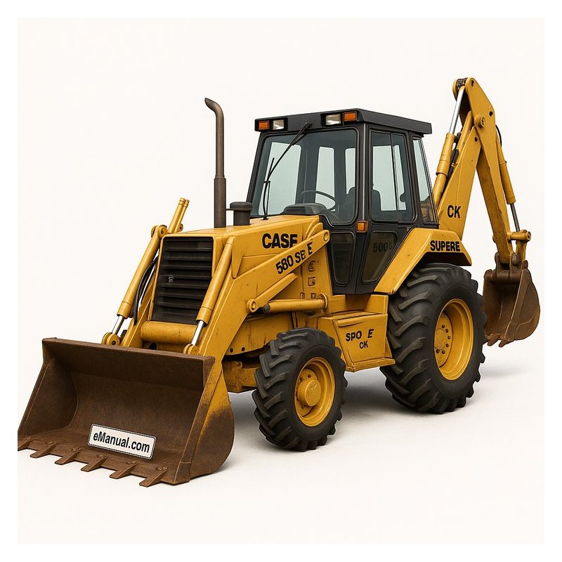 Case 580E 580SE Tractor Parts Catalog PDF Download