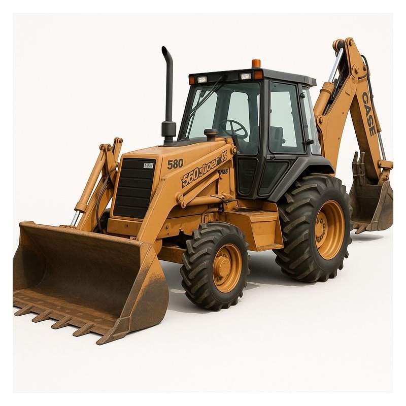 Case 580 Super K Loader Backhoe Loader Tractor Workshop Service Repair Manual PDF Download