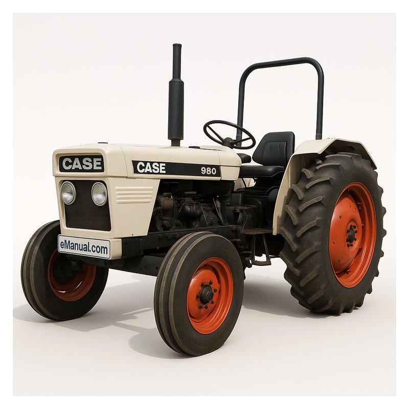 Case 990 & 995 Tractor Factory Operators Owner Instruction Manual PDF Download