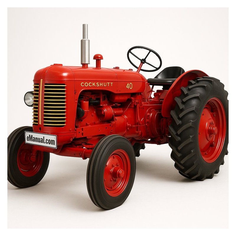 Cockshutt 40 Tractor Workshop Service Repair Manual PDF Download