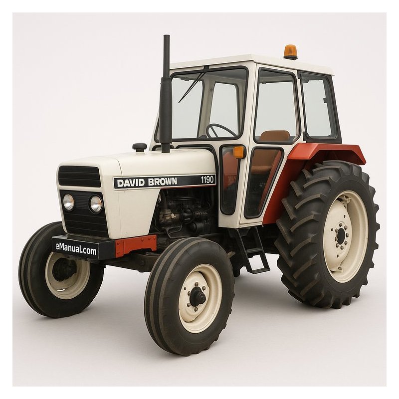 David Brown Case 1190 Tractor Workshop Service Repair Manual PDF Download