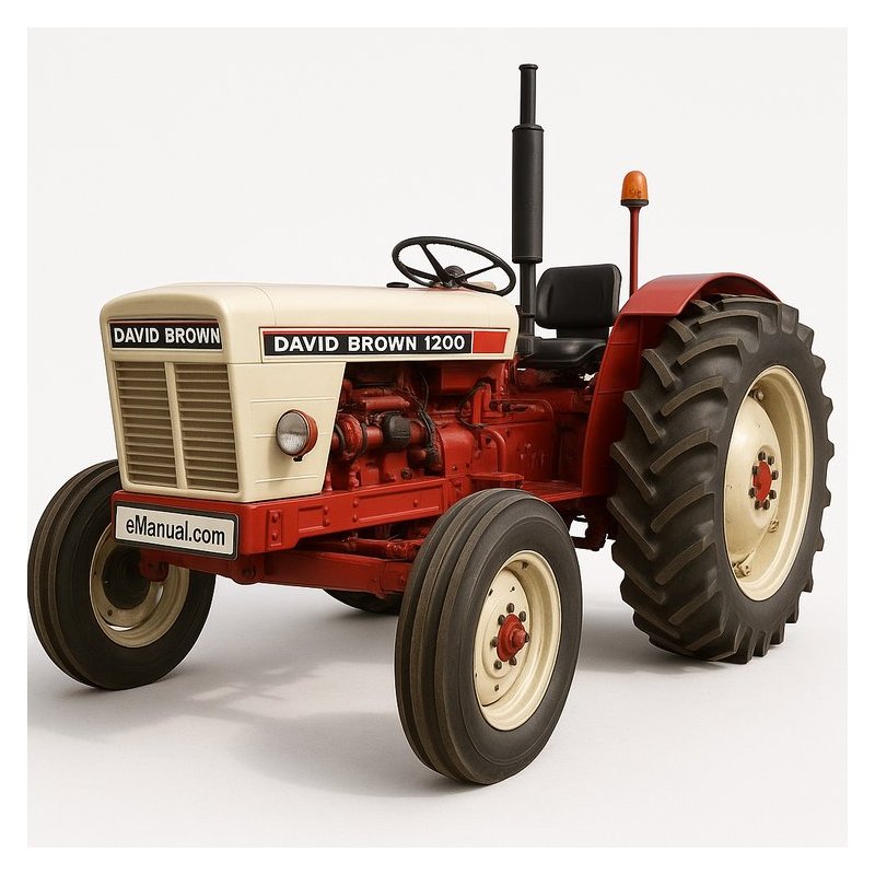 David Brown 1200 Tractor Workshop Service Repair Manual PDF Download
