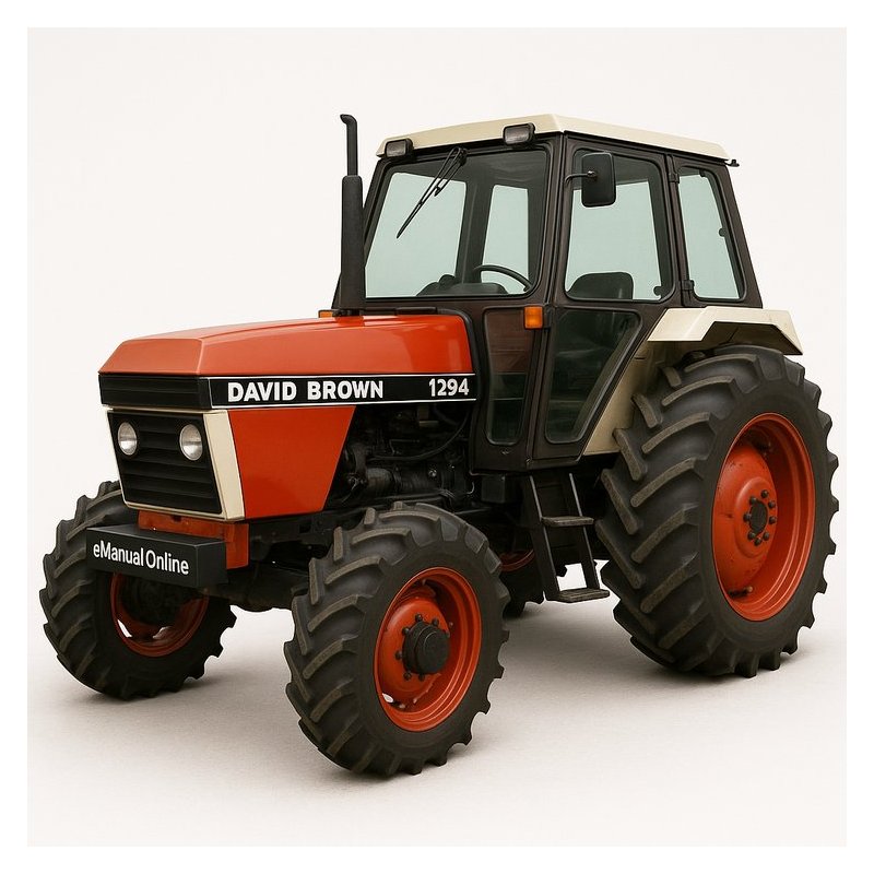 Case David Brown 1294 Tractor Workshop Service Repair Manual PDF Download