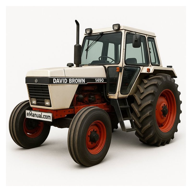 David Brown 1490 Tractor Workshop Service Repair Manual PDF Download