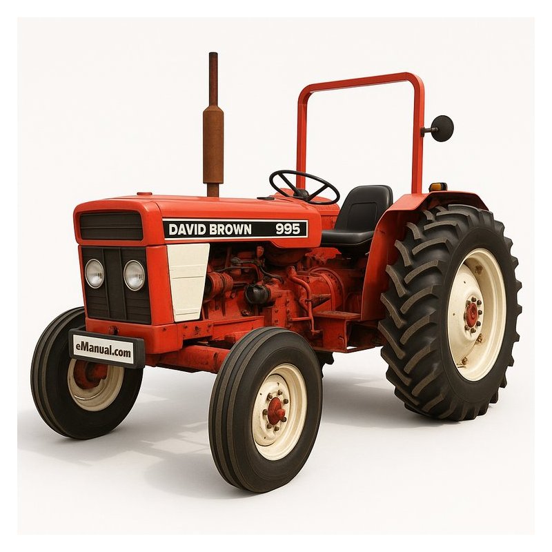 David Brown 995 Tractor Workshop Service Repair Manual PDF Download