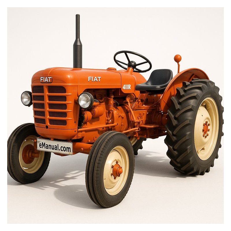 Fiat 411R Wheel Tractor Workshop Service Repair Manual PDF Download