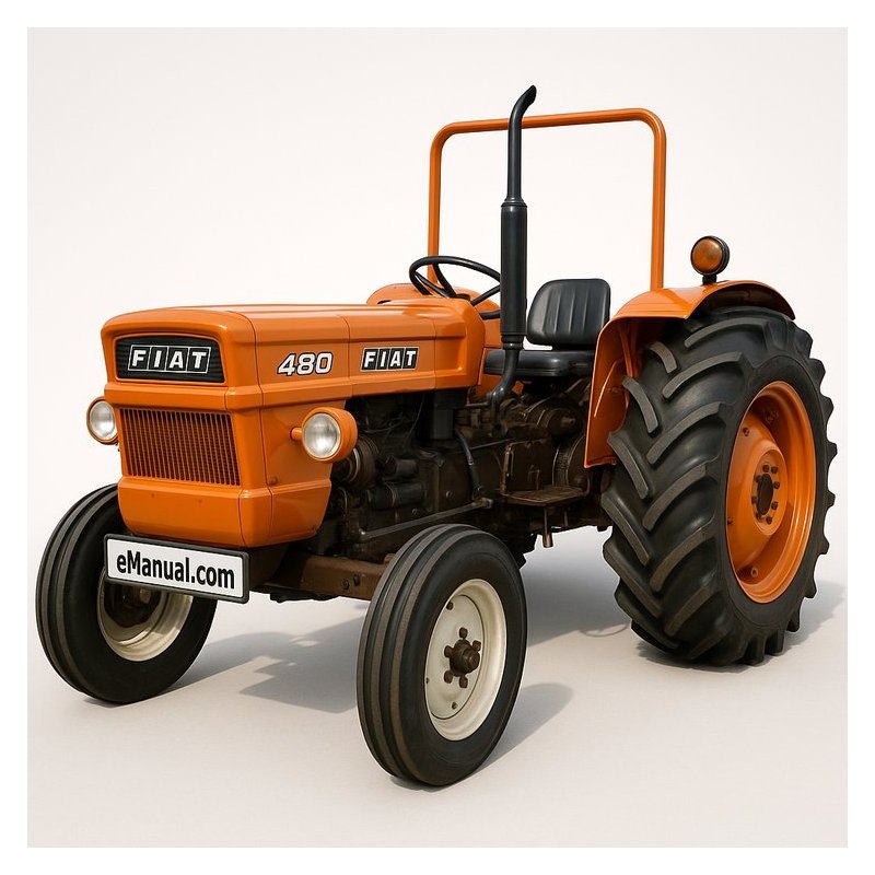 Fiat 480 500 540 580 640 680 Dt Tractor Workshop Service Repair Manual PDF Download