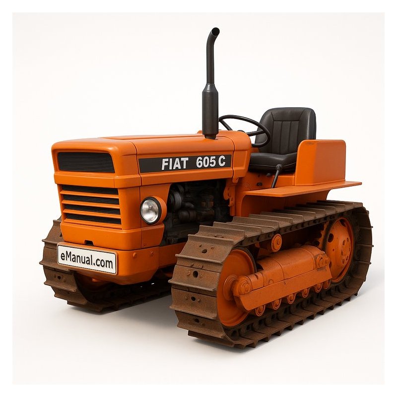 Fiat 605C Agricultural Crowler Tractor Workshop Service Repair Manual PDF Download