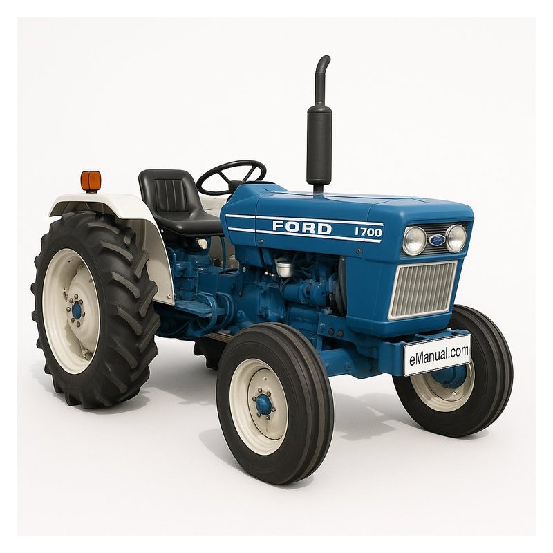 Ford 1700 Tractor Workshop Service Repair Manual PDF Download